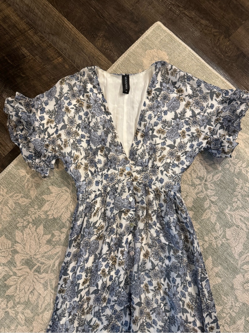 NWOT - MINKPINK - Darcy Maxi Dress in Multi - Picture 11 of 15